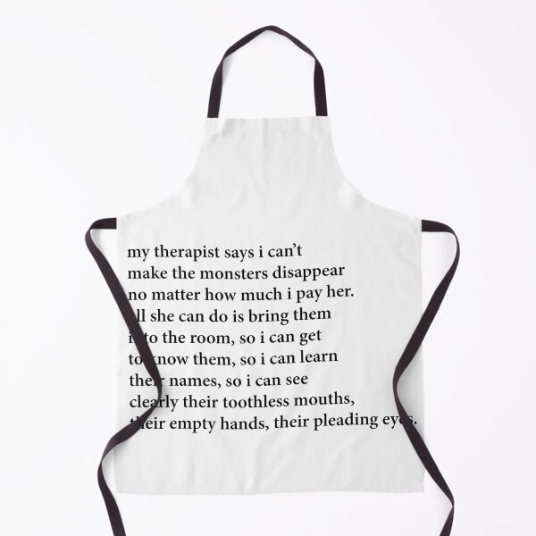 Item preview, My Therapist Says Make Friends With Your Monsters (José Olivarez) designed and sold by -Ruby-Grace-.