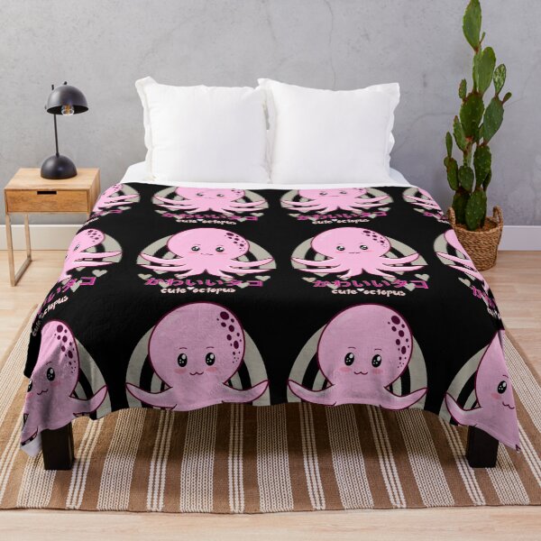 Item preview, cute kawaii octopus happy animal designed and sold by lelixart.