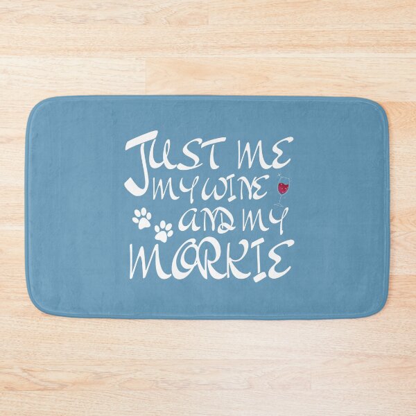 Item preview, Just Me My Wine And My Morkie - Morkie Dog Lover Fun Graphic - Fun Morkie Gifts Classic T-Shirt designed and sold by PDesigns69.