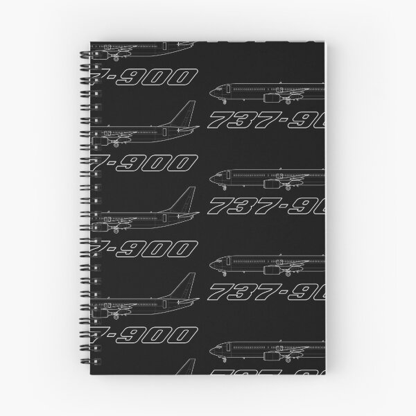 Item preview, Boeing 737-900 White Outline designed and sold by Avi8orGear.