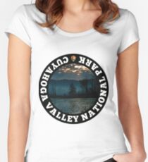 Cuyahoga Valley National Park Women's Fitted Scoop T-Shirt