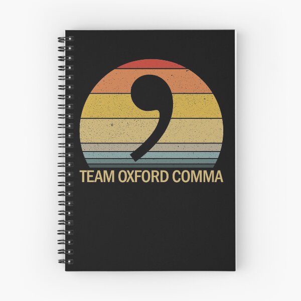 Item preview, Team Oxford Comma Retro Sunset Team Oxford Comma Gear designed and sold by DynamicDesign.