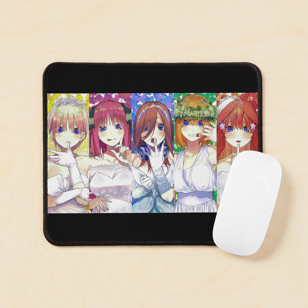 Anime 5toubun no hanayome girls nakano miku bikini Playmat Gaming Mat Desk