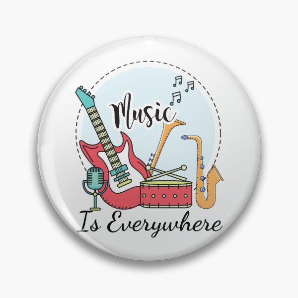 Item preview, Music Is Everywhere designed and sold by EyanShop.