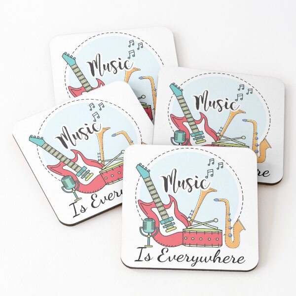 Item preview, Music Is Everywhere designed and sold by EyanShop.