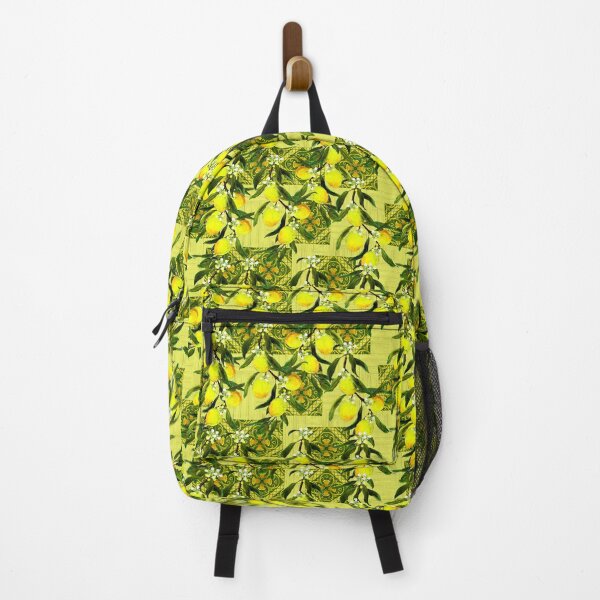 Item preview, Yellow sicilian lemon tiles pattern by Marcia Ribeiro designed and sold by bymarciaribeiro.