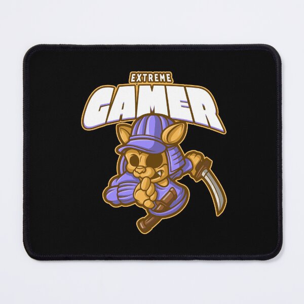 Item preview, Extreme Gamer with Bizarre Cat designed and sold by PRIVARSHU.