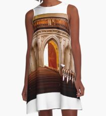 Open Doorway A-Line Dress