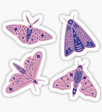 Moth Universe Sticker