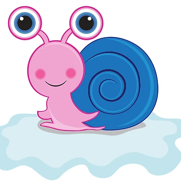 Artwork thumbnail, Happy Snail by Randa-2511