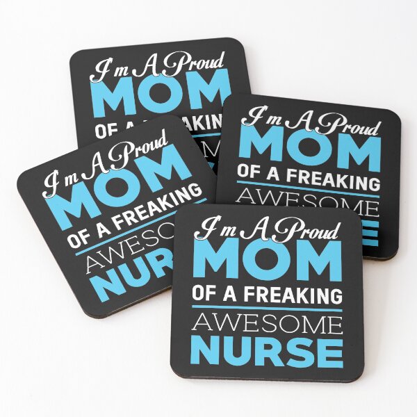 Item preview, I'am a Proud Mom Nurse T-Shirt designed and sold by iconra.