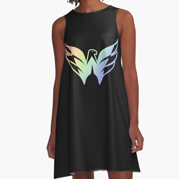 Washington Capitals Pride Sticker Graphic T-Shirt Dress for Sale by  AnikaSchlahs