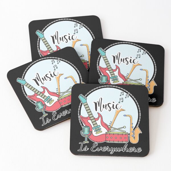 Item preview, Music Is Everywhere designed and sold by EyanShop.