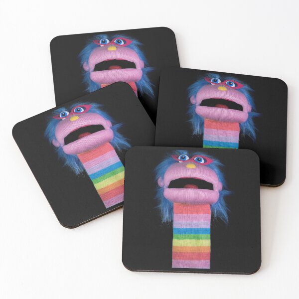 Item preview, Sock Puppet Isolated on Black Graphic  designed and sold by Nikio-Shop.