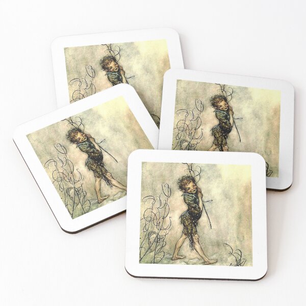 Item preview, Puck - from Shakespeare by Arthur Rackham   designed and sold by Nikio-Shop.