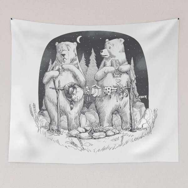 Item preview, Bears in the Woods designed and sold by Vlek.