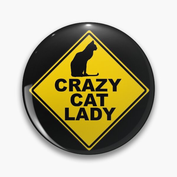 Item preview, Crazy Cat Lady Sign designed and sold by RubyFox.