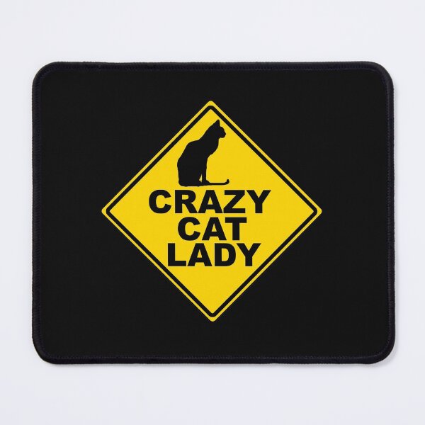 Item preview, Crazy Cat Lady Sign designed and sold by RubyFox.