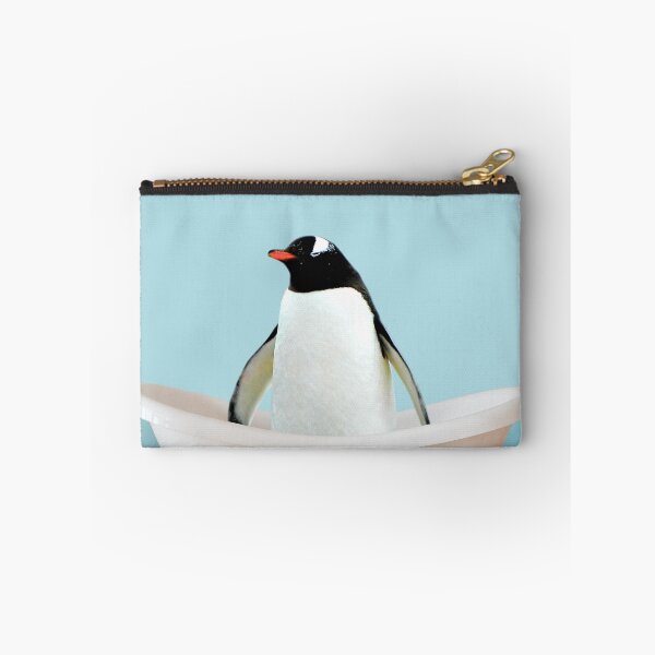 Item preview, Playing penguin in bathtub designed and sold by ESCAPZ.