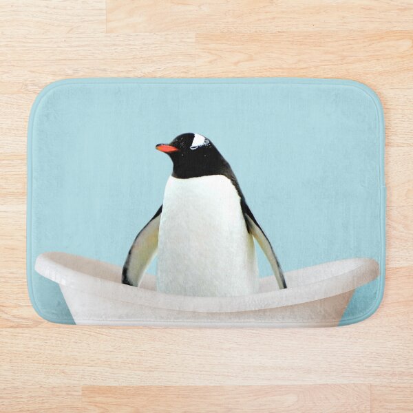 Aperçu de l'œuvre Jouer au pingouin dans la baignoire créée et vendue par ESCAPZ.