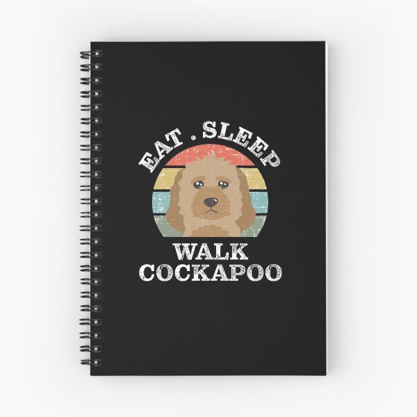 Item preview, Eat Sleep Walk Cockapoo designed and sold by PopseyUK.