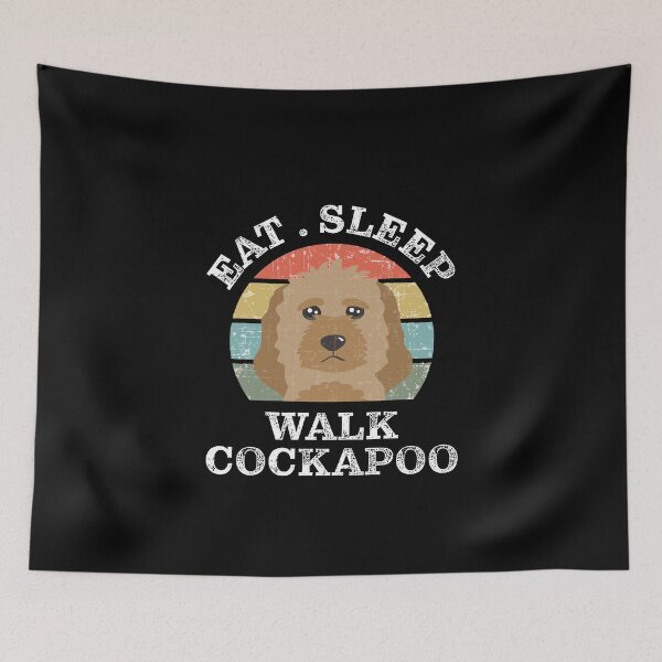 Item preview, Eat Sleep Walk Cockapoo designed and sold by PopseyUK.