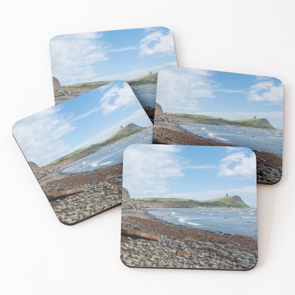 Item preview, Blue, sunny skies over Kimmeridge Bay designed and sold by cdkphotos.
