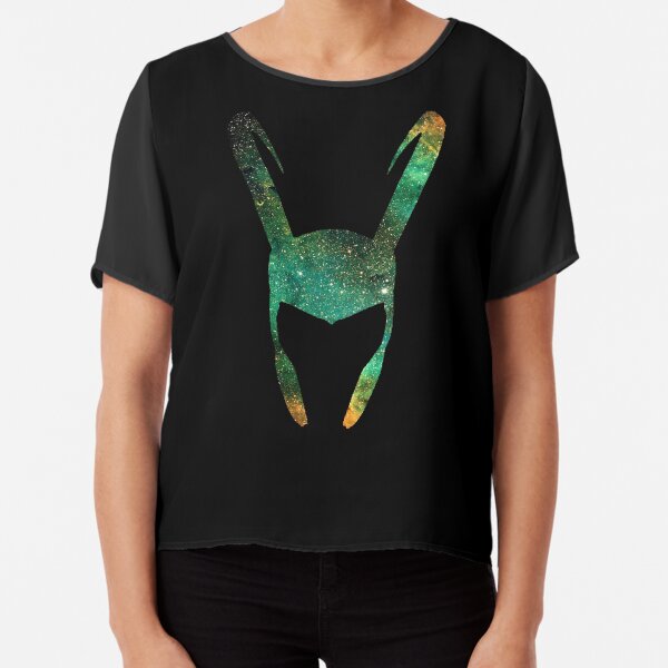 Trickster Space Chiffon Top