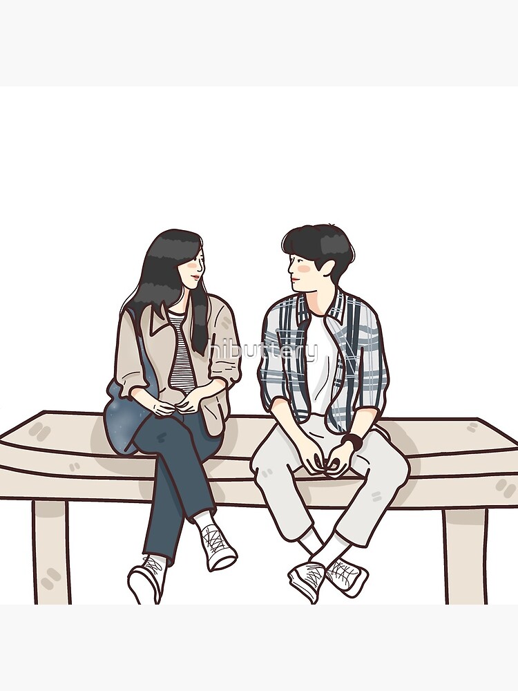 "Our Beloved Summer; Choi Ung Koon Yeon Soo" Art Print by hibuttery