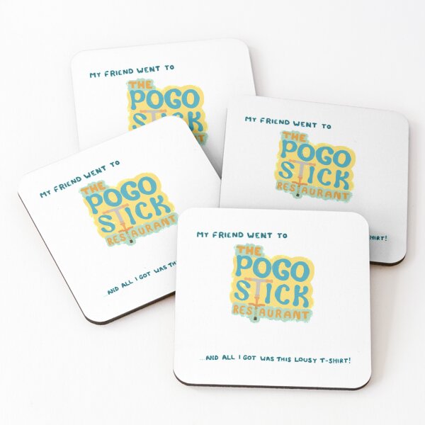 Item preview, My friend went to the pogo stick restaurant    designed and sold by Nikio-Shop.