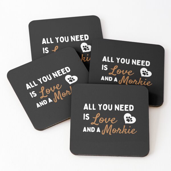 Item preview, All You Need Is Love And A Morkie - Morkie Dog Lover Fun Graphic - Fun Morkie Gifts Classic T-Shirt designed and sold by PDesigns69.