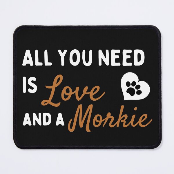 Item preview, All You Need Is Love And A Morkie - Morkie Dog Lover Fun Graphic - Fun Morkie Gifts Classic T-Shirt designed and sold by PDesigns69.