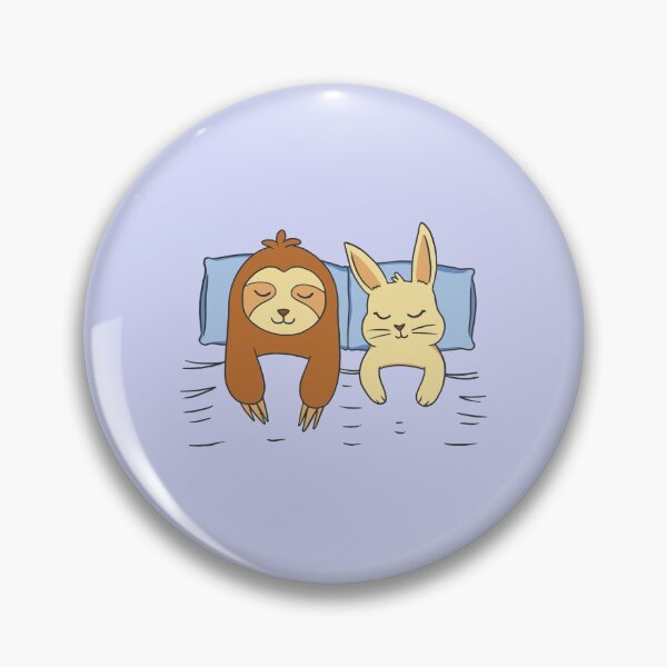 Item preview, Sloth bunny sleeping designed and sold by DerSenat.