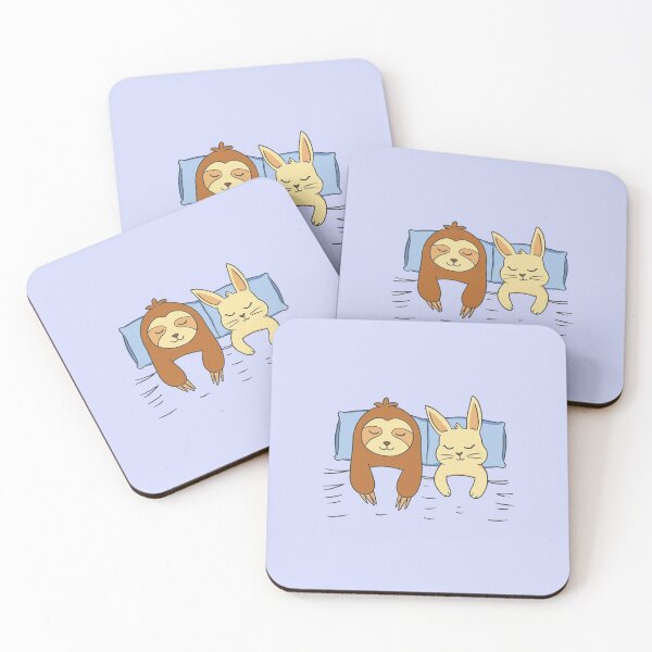 Item preview, Sloth bunny sleeping designed and sold by DerSenat.