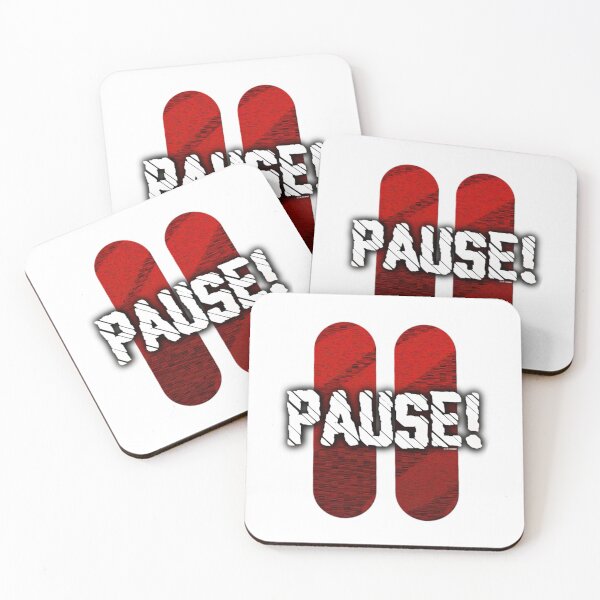 Item preview, PAUSE!   designed and sold by Nikio-Shop.