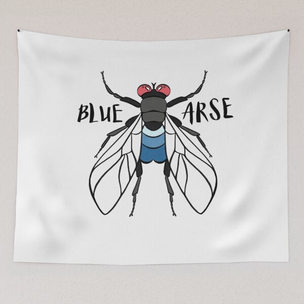Item preview, Blue Arse Fly Classic designed and sold by DonaldGaylord.