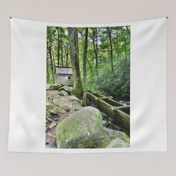 Item preview, The Reagan Mill Great Smoky Mountains Vertical designed and sold by LisaWootenPhoto.
