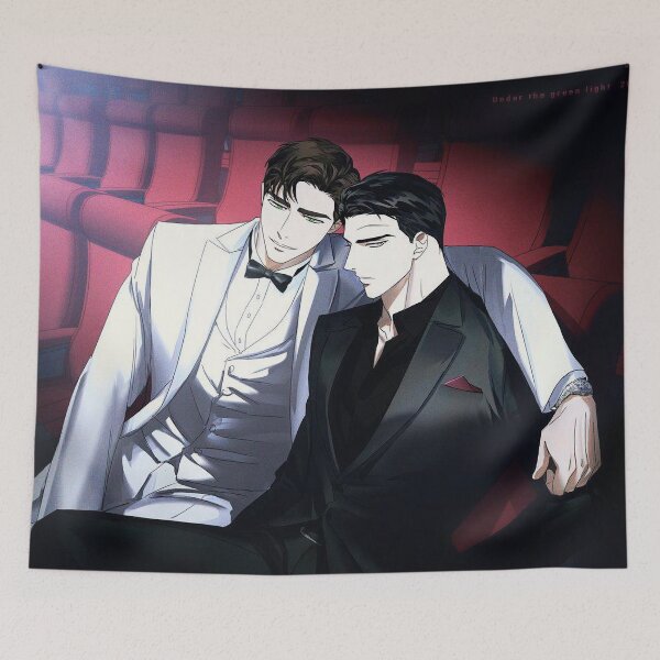 Item preview, Jin Cheong Woo & Matthew Rayner Under The Green Light Manhwa designed and sold by poposka.