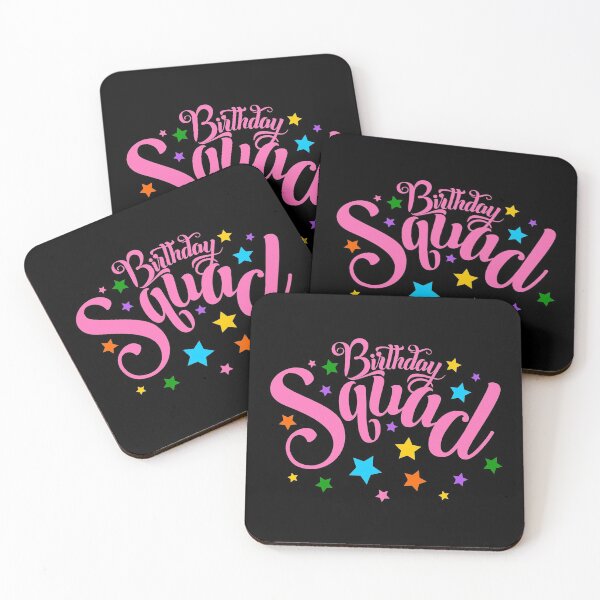 Item preview, Birthday Squad, group design. Birthday party  designed and sold by iclipart.