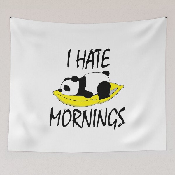 Item preview, I hate mornings Shirt | Sarcastic Shirt | Funny Sarcasm Tee | Sarcastic T-Shirt | Gift For Wife | Girlfriend Gift | Funny Shirts |  designed and sold by Anoirshop ⭐⭐⭐⭐⭐.