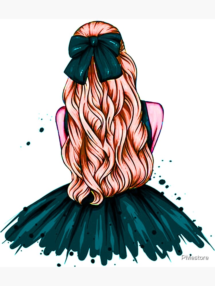 Girl Long Hair Fluffy Vector & Photo (Free Trial) | Bigstock