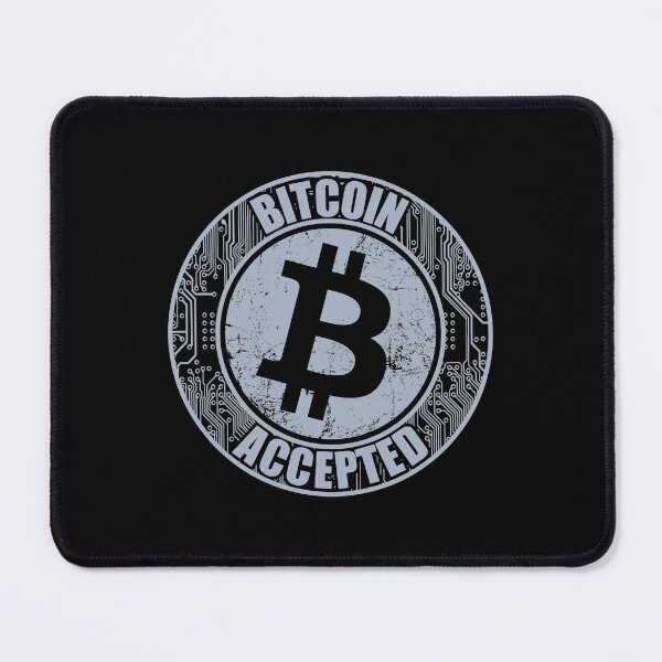 Item preview, Bitcoin Accepted I Cool BTC Retro Design designed and sold by Amazing Designs.