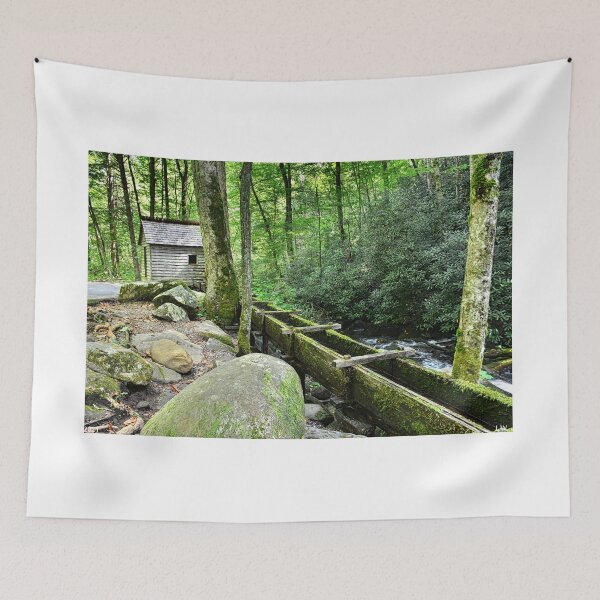 Item preview, The Reagan Mill Great Smoky Mountains designed and sold by LisaWootenPhoto.