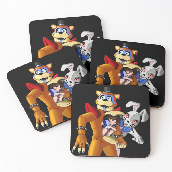 Item preview, FNAF Security Breach Glam Rock Freddy, Gregory and Vanny designed and sold by Daveofthedead87.