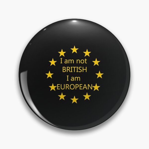 Item preview, I am not BRITISH I am EUROPEAN   designed and sold by TLPChoodiesa.