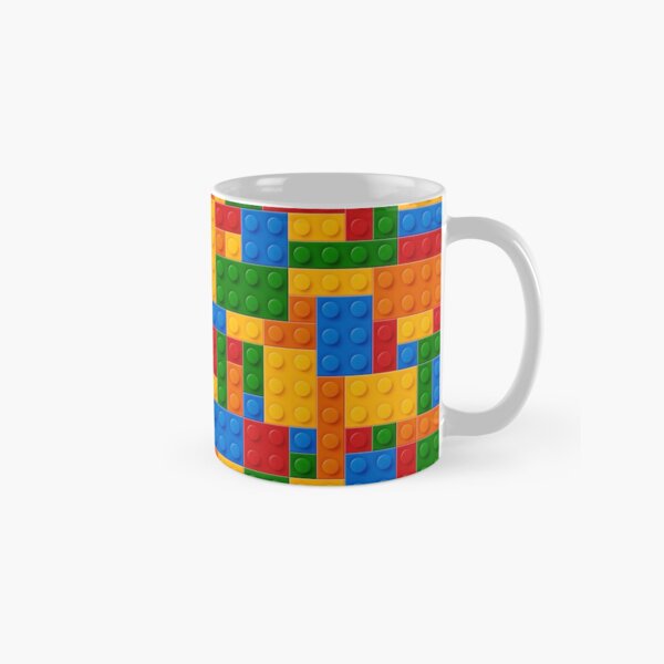 Lego Toy Building Blocks Mug, Building Bricks Mugs, 11oz Mug – The