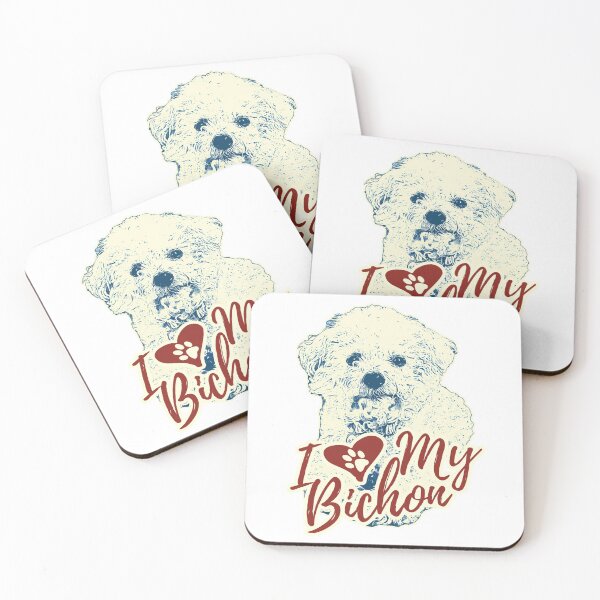 Item preview, I Love my Bichon designed and sold by csoDesign.