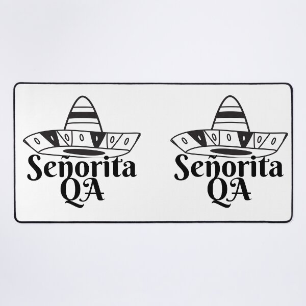 Item preview, Senorita QA Sticker designed and sold by trendingatees.