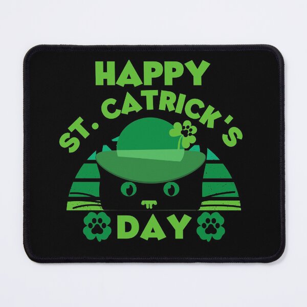 Item preview, Happy St. Catrick's Day Cute Peeking Cat Leprechaun | St. Patrick's Day Design for Cat Lovers designed and sold by InkItStudio.