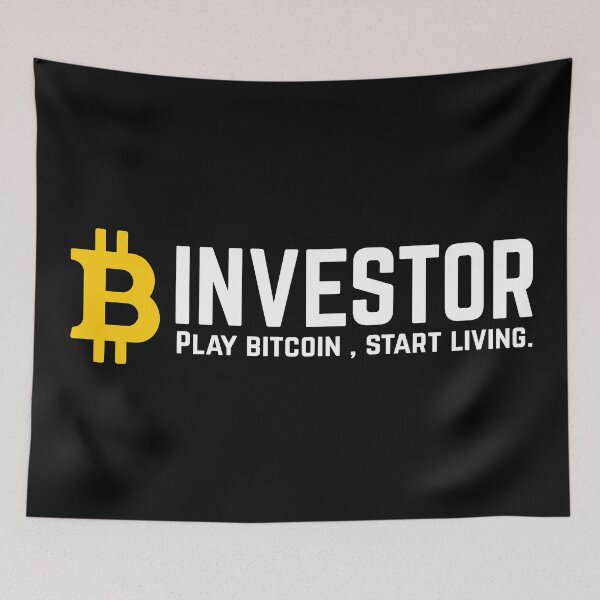 Artikelvorschau, Bitcoin Investor - Spielen Sie Bitcoin, beginnen Sie zu leben entworfen und verkauft von cruzzcreation.